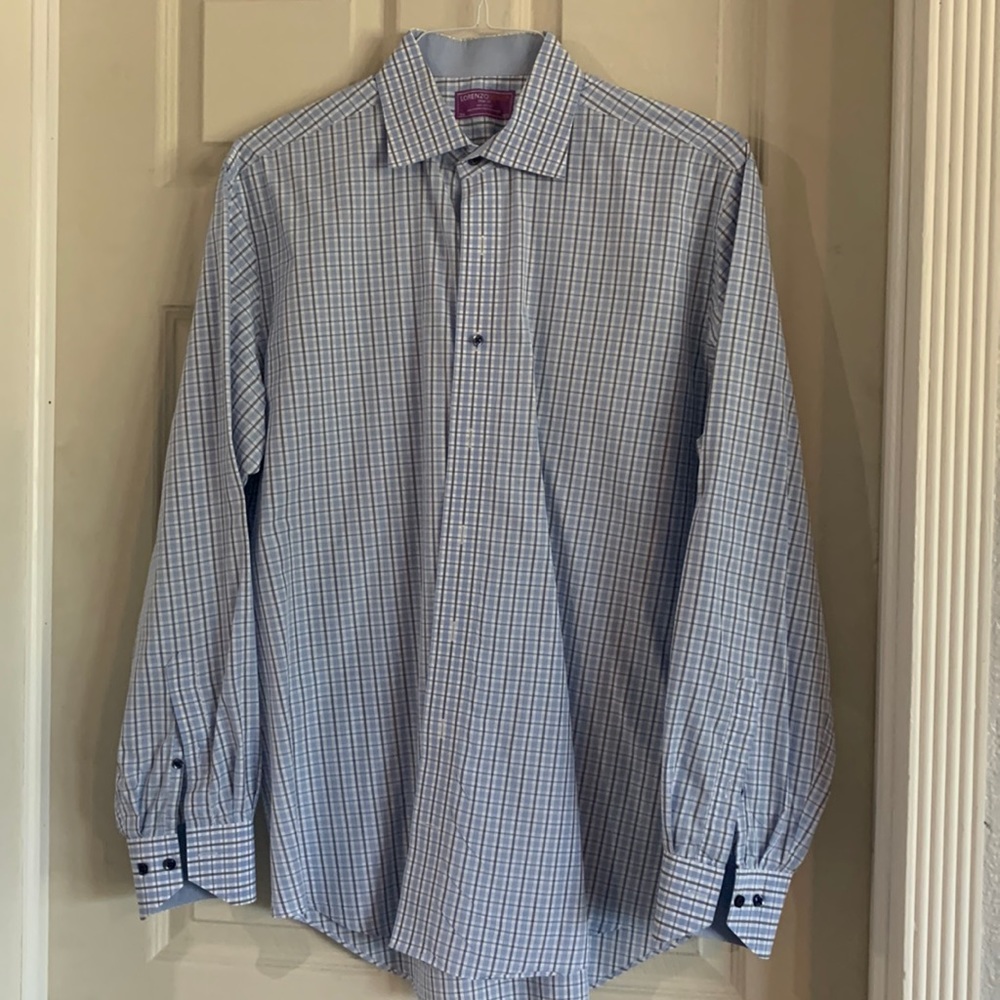 Lorenzo Uomo Men’s slim fit dress shirt